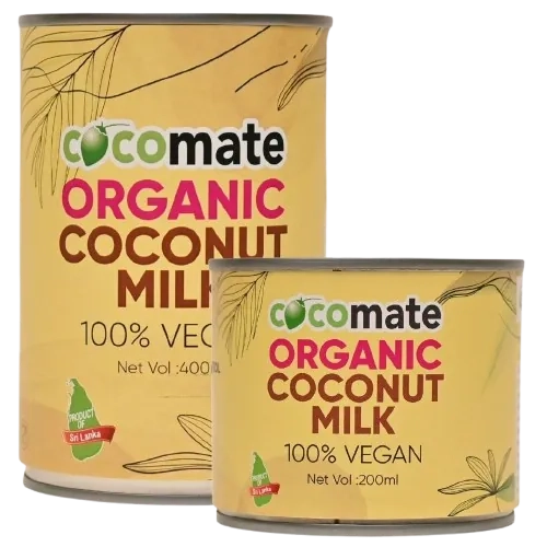 Organic Coconut Milk Can